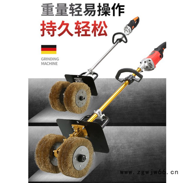电动钢板彩钢瓦除锈机 手持式滚筒除锈机 手提电动除锈机1800W图6