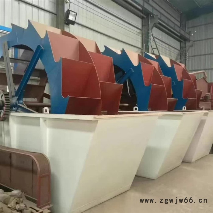 众诚供应大型轮斗洗砂机 滚筒洗砂机 滚筒叶轮螺旋洗沙机流水线厂家 量大从优图7