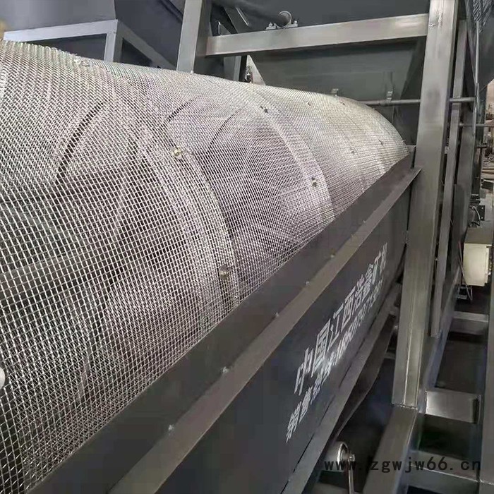 厂家选矿滚筒式筛沙机 沙场大型筛沙机 高产量猪笼筛厂家选矿图6