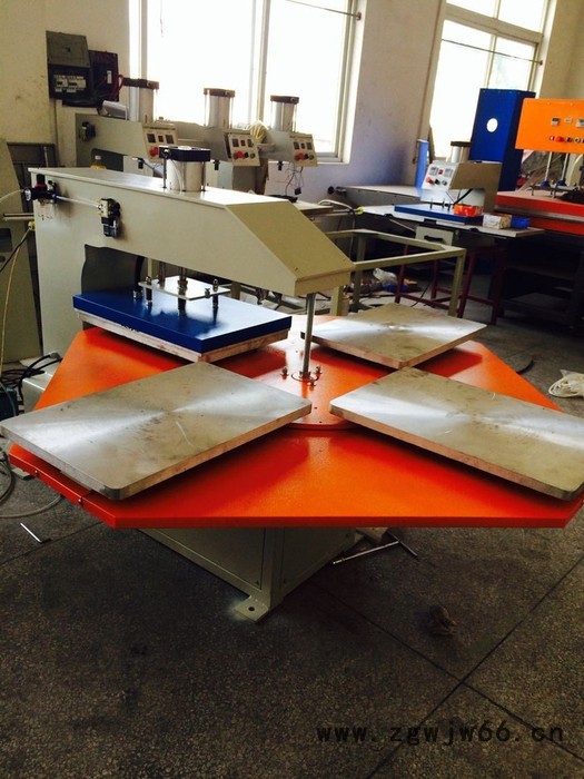 正科 四工位烫画机   粘合机 滚筒机图2