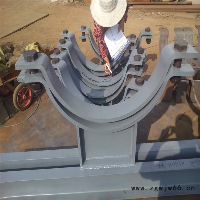 管夹横担 焊接横担 管卡横担 管道横担图2