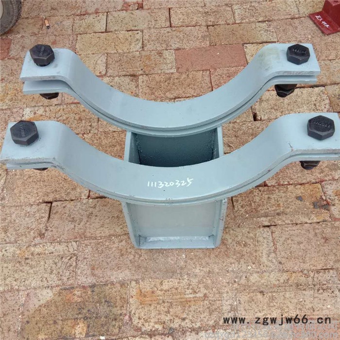 齐鑫105 立管管夹 立管管担 夹式滑动支座 夹式导向支座 弹簧支吊架厂家工期快售后服务到位图4