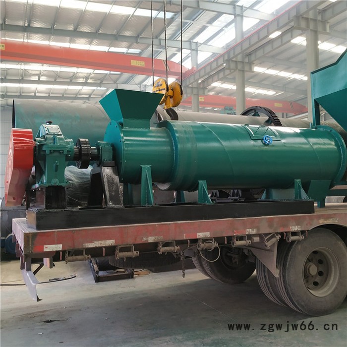 富德280滚筒搅齿造粒机有机肥造粒机设备鸡粪牛粪羊粪造粒机搅齿造粒机猪粪有机肥机器设备图8