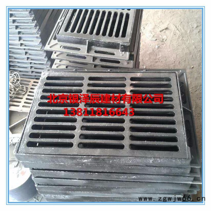 直销 北京铸铁井盖 球墨铸铁沟盖 套篦子雨水口 **价廉图4