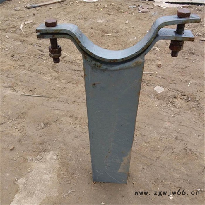 专业生产111夹式滑动支座 T型管托J1-1,管夹支座 齐鑫为您生产图4