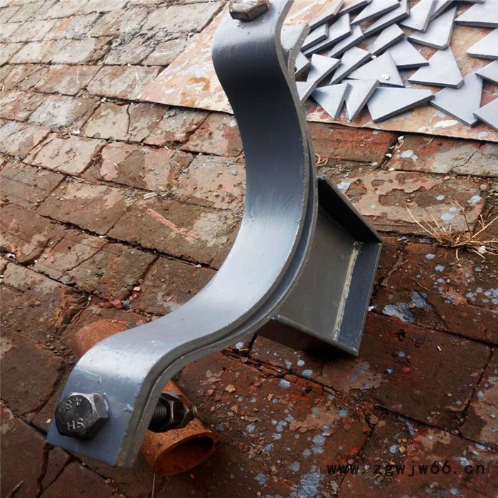 专业生产111夹式滑动支座 T型管托J1-1,管夹支座 齐鑫为您生产图2