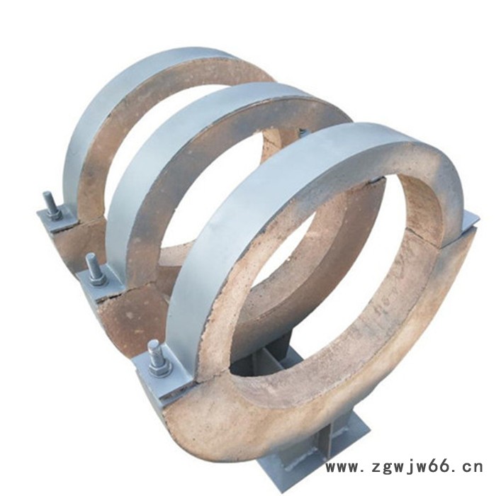 福建  低能耗热网专用隔热滑动管托  管夹管托   皓刚厂家图4