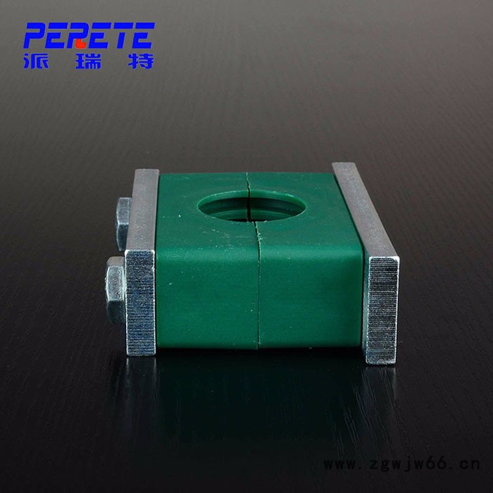 西德福标准液压管夹 外六角重型液压管夹 单孔加厚盖板塑料管夹 液压管夹图4