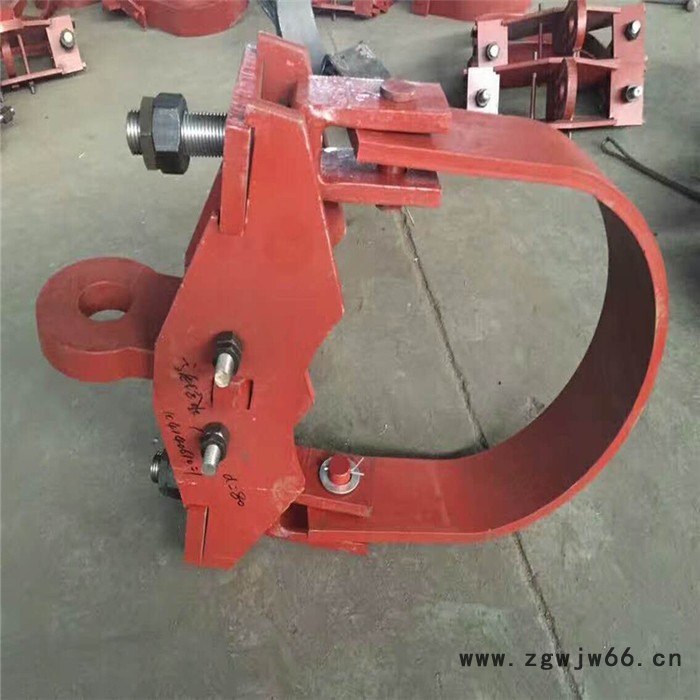 齐鑫  轴向动载管夹795140351 C形螺杆动载管夹 横担式动载管夹 C形钢带动载管夹 实体厂家 规格齐全图3