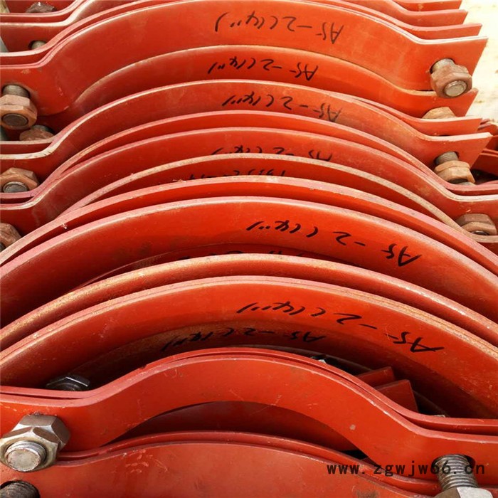 齐鑫A5 基准型螺栓管夹 重型螺栓管夹 双排螺栓管夹 规格齐全图2