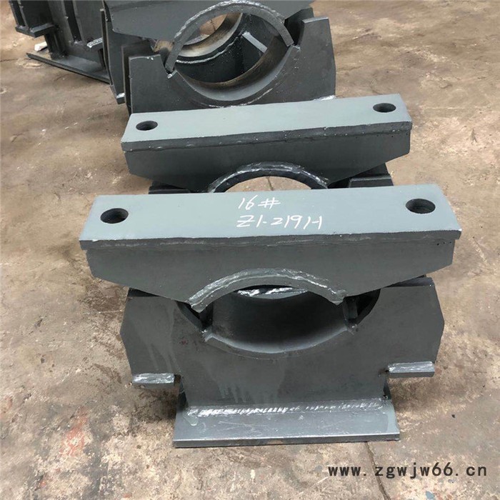 管道支座 管夹固定支座 管夹滑动支座 齐鑫图3