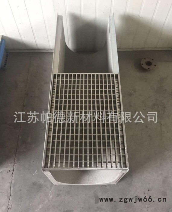 镀锌钢缝隙式线性排水沟格栅式盖板树脂成品排水沟不锈钢隐形井盖图2
