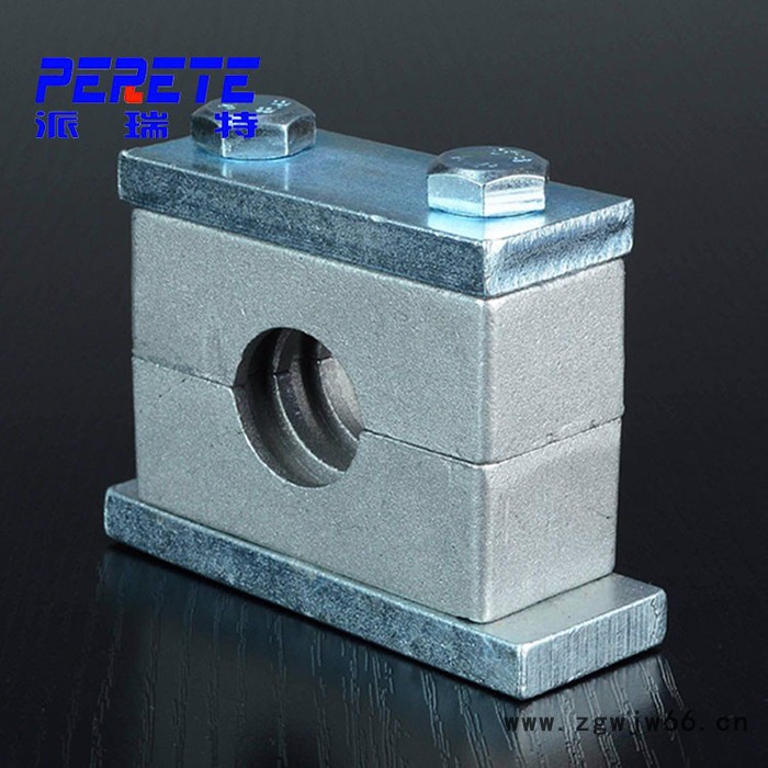 供应铝合金耐高温管夹 炼钢炉用耐高温管夹 铝合金单孔固定管夹图5