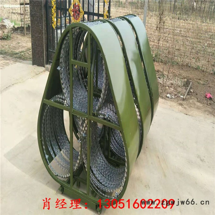 防暴阻隔网  滚筒式防暴阻隔网图4