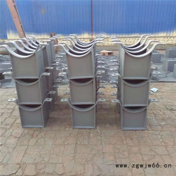 焊接固定支座Z2.76R  管夹滑动支座 管夹固定支座 电厂专用 规格齐全 价格优惠 齐鑫图3