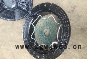 广元球墨铸铁井盖，重庆盛达铸业现货图3