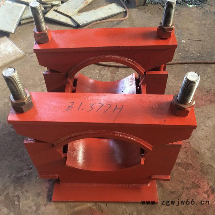 龙江 Z1管夹固定支座 Z2焊接固定支座 Z3管夹滑动支座  Z5焊接滑动支座 Z4管夹滑动支座图3