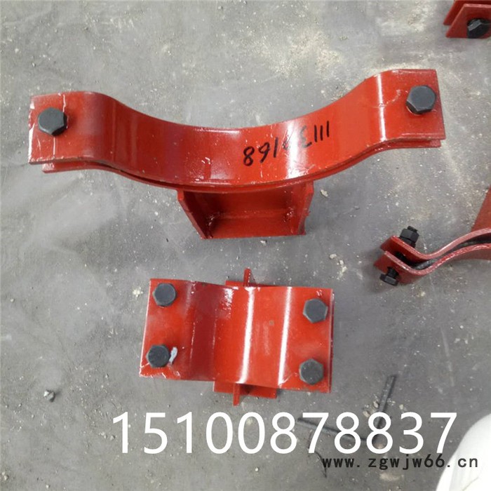 齐鑫111 夹式滑动支座 管夹横担 夹式导向支座 规格齐全图4