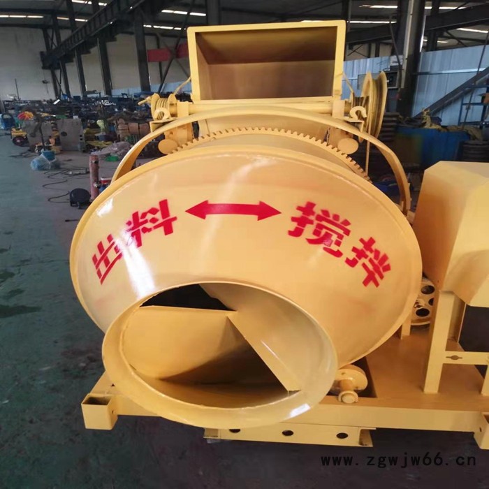 矿用滚筒式混凝土搅拌机 品种齐全JZC滚筒式混凝土搅拌机厂家图4