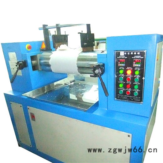 厂家批发价硅胶开炼机 实验用硅胶开炼机 小型硅胶开炼机 双滚筒硅胶开炼机 自来水冷硅胶开炼机图2