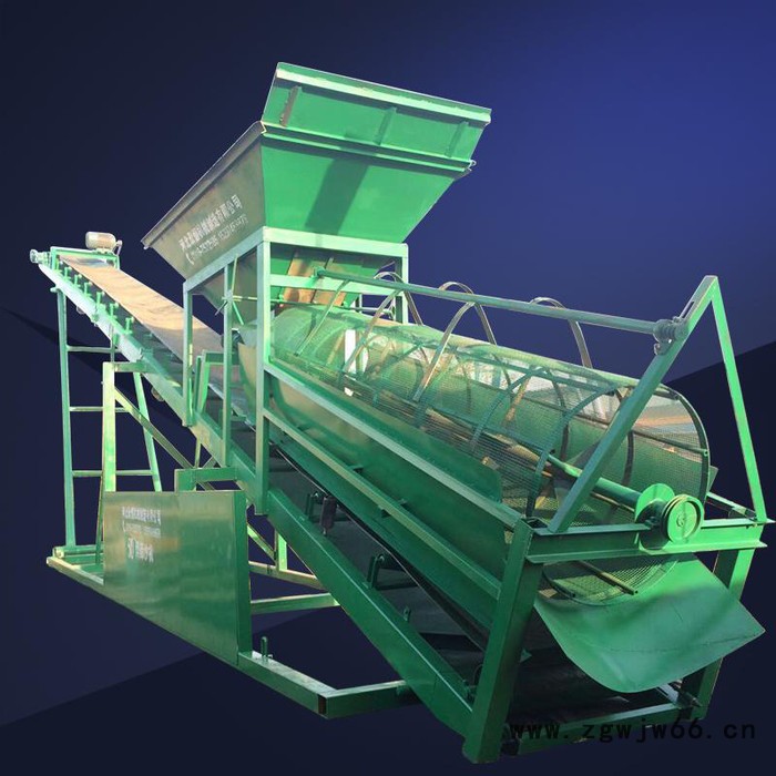 筛沙机振动沙石分离机 矿用滚筒筛沙机轮式洗沙机 筛分机质量保证/ 聚恒筛沙机图8