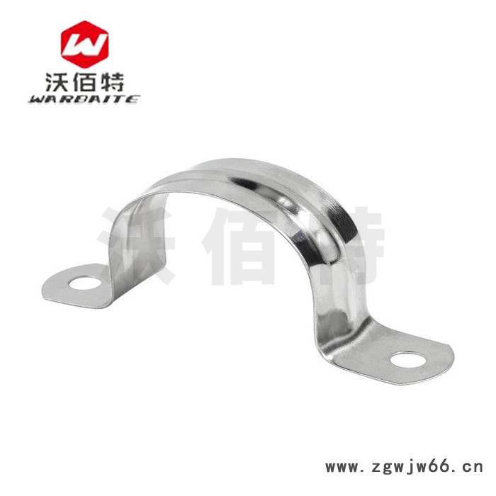 304不锈钢 管卡管夹骑马卡管支架管扣喉箍水管夹U型管卡箍抱箍马鞍图3