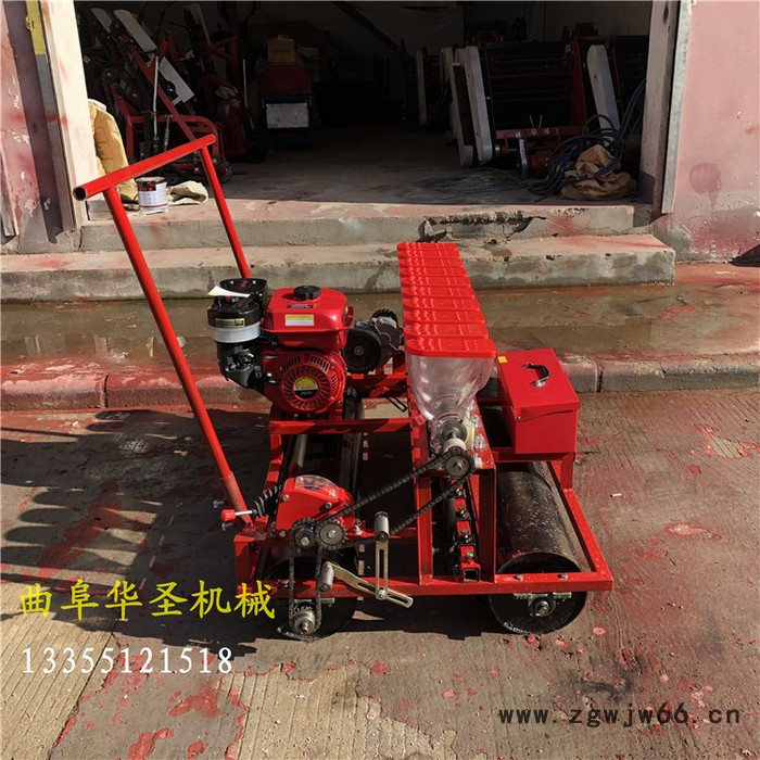 小型精播机 家用滚筒式播种机 自动掩埋精播机图5