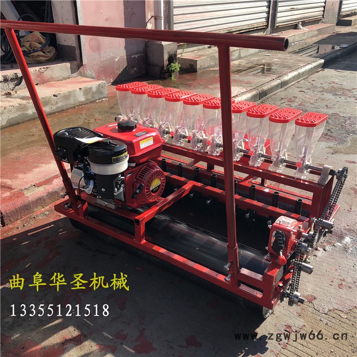 小型精播机 家用滚筒式播种机 自动掩埋精播机图2