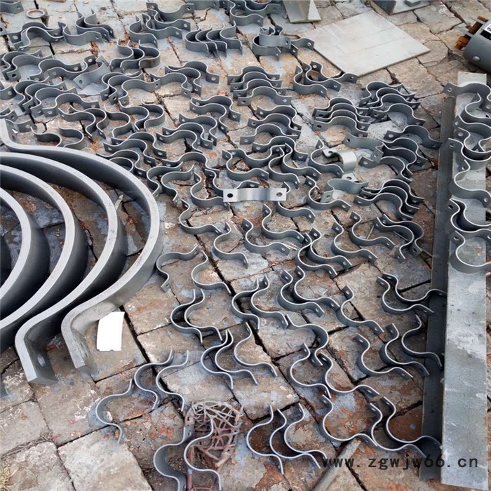 齐鑫D2 三孔短管夹  双孔短管夹  焊接单板   焊接双板  管夹横担图3