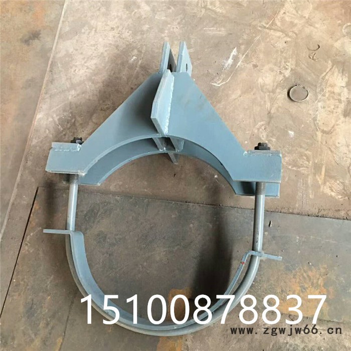 齐鑫792 横担式动载管夹 C形螺杆管夹 C形钢带管夹 根据图纸可定制图3