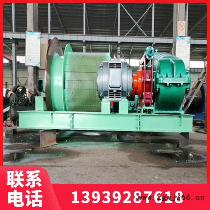 单滚筒JTPB1.6米绞车 2米矿用提升绞车 三型凿井井架源头好货图4