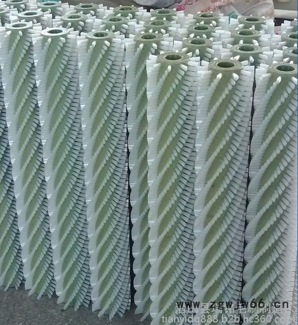 清洗机械滚筒毛刷 高弹性耐磨尼龙除尘毛刷辊 滚筒空心清洗毛刷图6