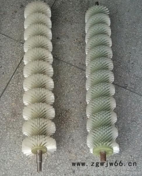 清洗机械滚筒毛刷 高弹性耐磨尼龙除尘毛刷辊 滚筒空心清洗毛刷图4