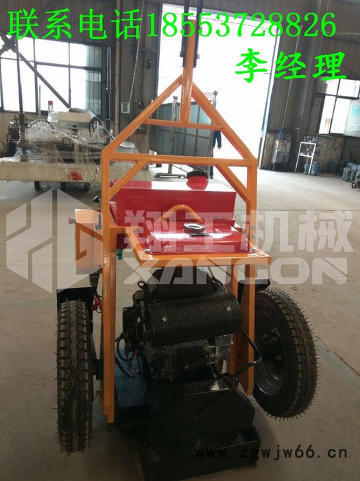 马路切圆机    马路切割机   遥控切割机   路面切园机   水泥路面切井盖机   沥青井盖切割机图3