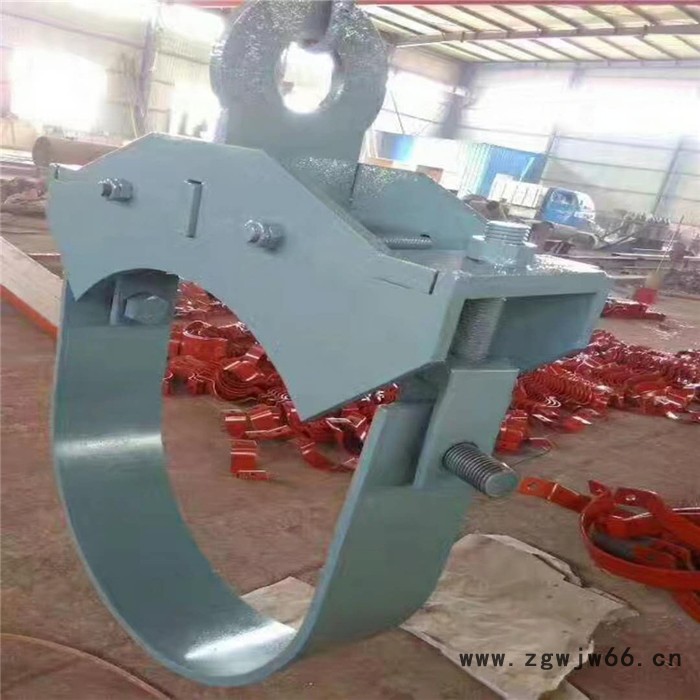 齐鑫791 C形钢带动载管夹 横担式动载管夹 C形螺杆动载管夹 发电厂配件图3