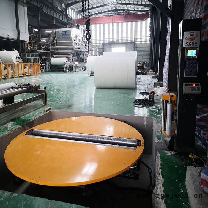 山东大宏 HYP3200F-AU 圆筒缠绕机 回转支承结构滚筒缠绕机 二次元打包机 可加称重功能 定制圆筒缠绕机图7