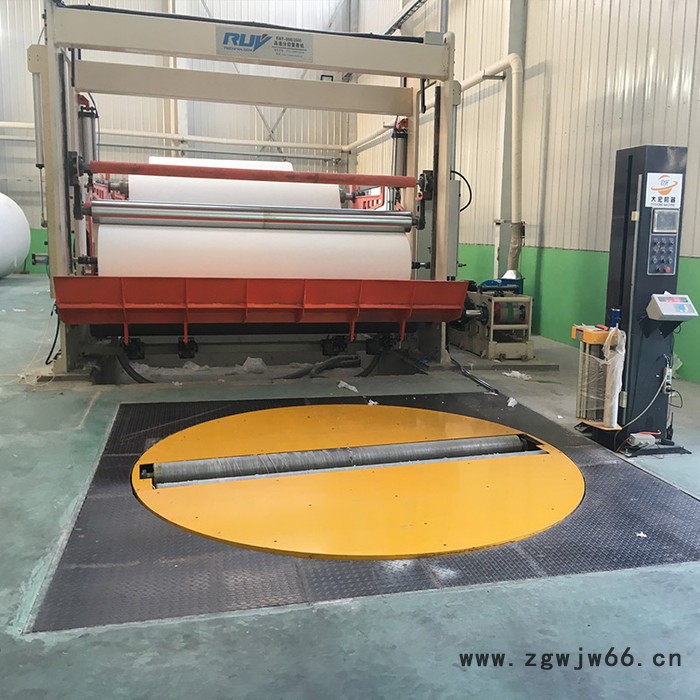 山东大宏 HYP3200F-AU 圆筒缠绕机 回转支承结构滚筒缠绕机 二次元打包机 可加称重功能 定制圆筒缠绕机图4