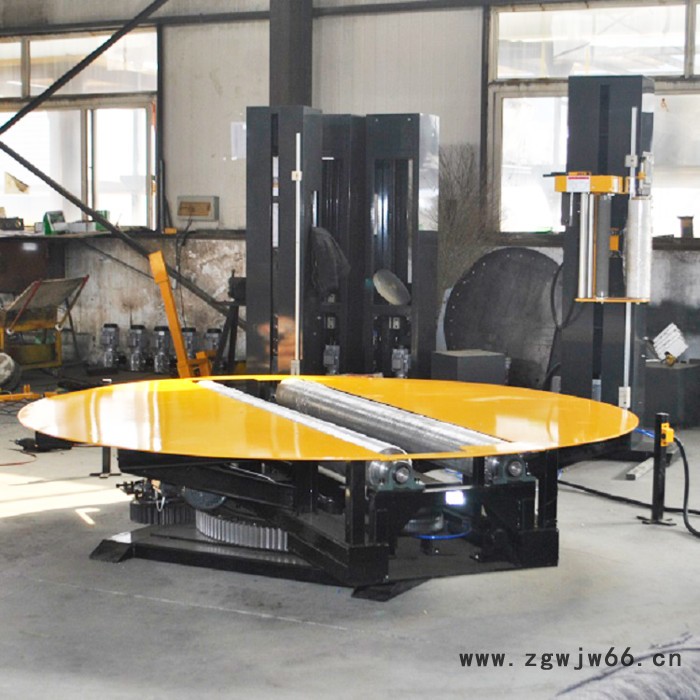 山东大宏 HYP3200F-AU 圆筒缠绕机 回转支承结构滚筒缠绕机 二次元打包机 可加称重功能 定制圆筒缠绕机图5