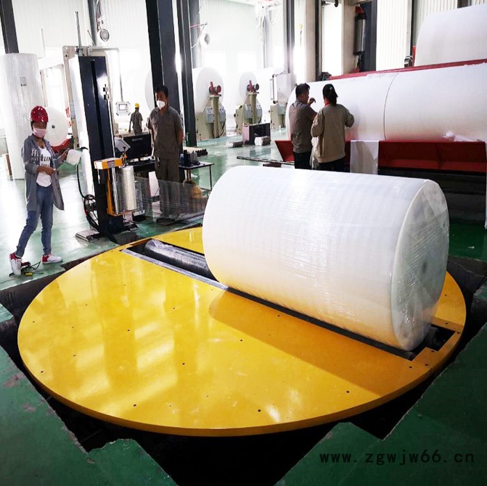 山东大宏 HYP3200F-AU 圆筒缠绕机 回转支承结构滚筒缠绕机 二次元打包机 可加称重功能 定制圆筒缠绕机图6