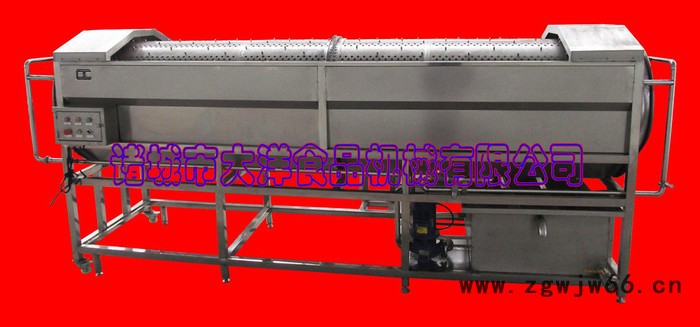 高科技新型滚筒式生姜清洗去皮机 多用途果蔬清洗设备图7