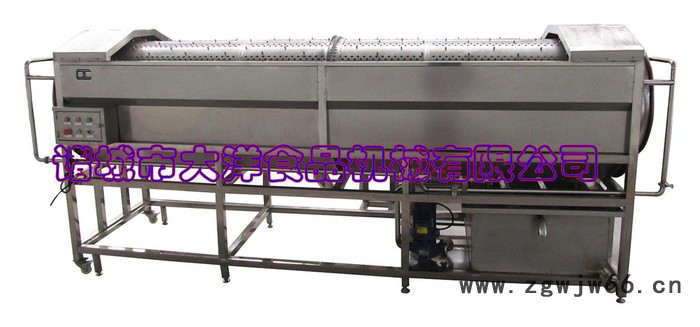 高科技新型滚筒式生姜清洗去皮机 多用途果蔬清洗设备图5