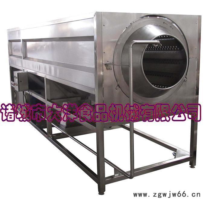高科技新型滚筒式生姜清洗去皮机 多用途果蔬清洗设备图2