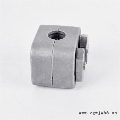 库存供应 φ33轻型单孔塑料管夹 支持定制