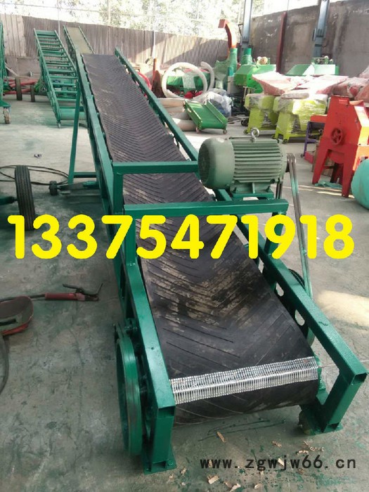 科阳牌PD650大倾角皮带输送机伸缩滚筒输送机设备滚筒输送机图2