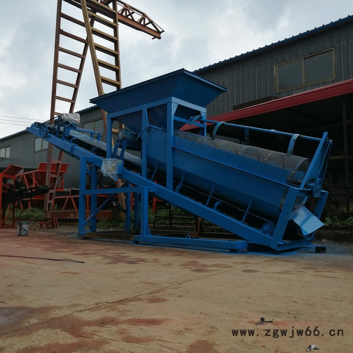 全自动震动式筛沙机滚筒式筛沙机电动式柴油版20型小30型30型50型 举报图3