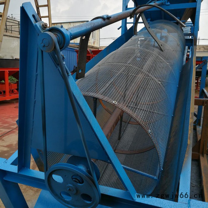 全自动震动式筛沙机滚筒式筛沙机电动式柴油版20型小30型30型50型 举报图5