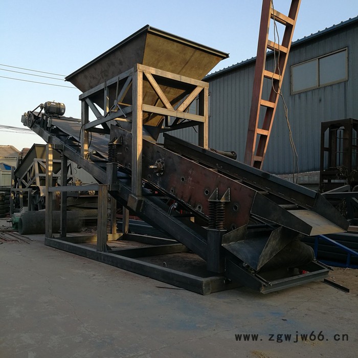 全自动震动式筛沙机滚筒式筛沙机电动式柴油版20型小30型30型50型 举报图8