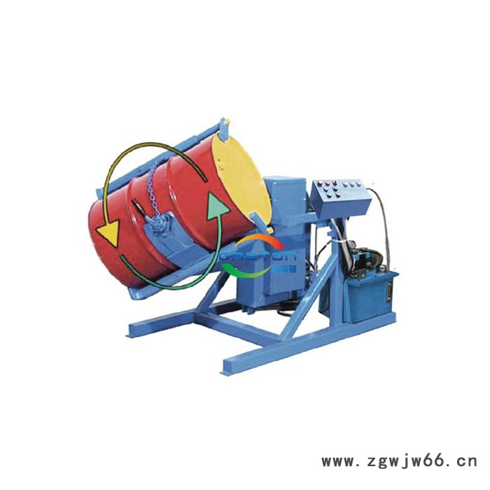 供应GASTON加斯顿TG-EX200-A 200公斤桶用防爆型电动混合机 防爆电动滚筒机 液压升降高速混合机