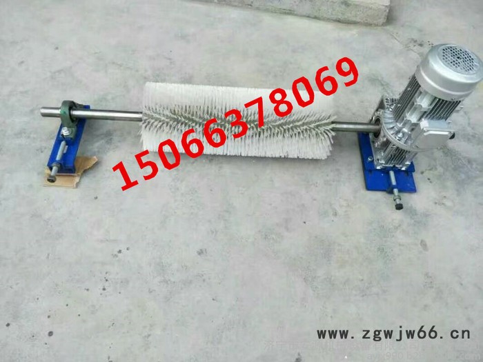 皮带机电动滚筒刷式清扫器AYXQ-B1000 电动毛刷清扫器 旋转式滚刷清扫器图6