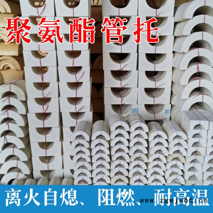 抗震空调聚氨酯黄色保温管管夹 铜管支架 保温管托C型钢管夹P型管卡DN20-DN1200圣彼德厂家图2